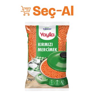 Yayla Kırmızı Mercimek 2 Kg